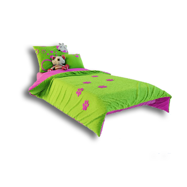 دانلود آبجکت تخت خواب کودک (با عروسک) ۳dmax