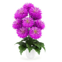 purple flower 3d model 20