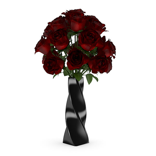 دانلود آبجکت مدل سه بعدی گلدان رومیزی ۳dmax کد 3