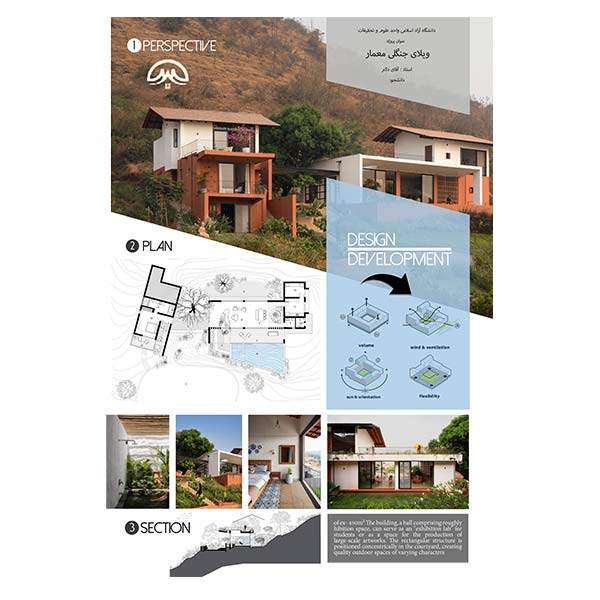 شیت معماری لایه باز 100 * 70 عمودی (PSD) | کد ۲1 1 شیت معماری لایه باز 100 * 70 عمودی (PSD) | کد ۲1